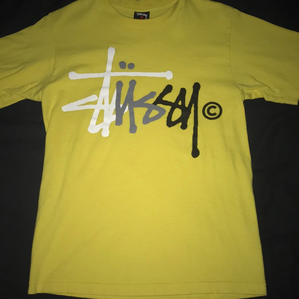 Yellow Stussy Shirt